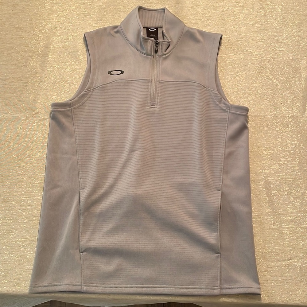 Oakley Mens Golf Vest - Grey - Size S